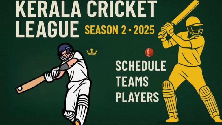 Kerala Cricket League (KCL) 2025