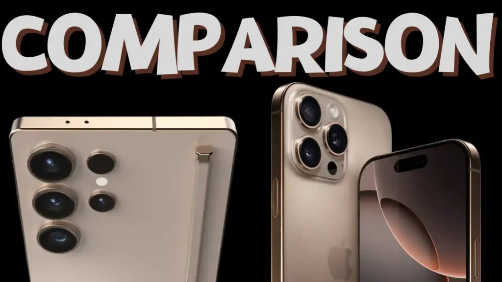 Samsung Galaxy S25 Ultra vs iPhone 16 Pro Max